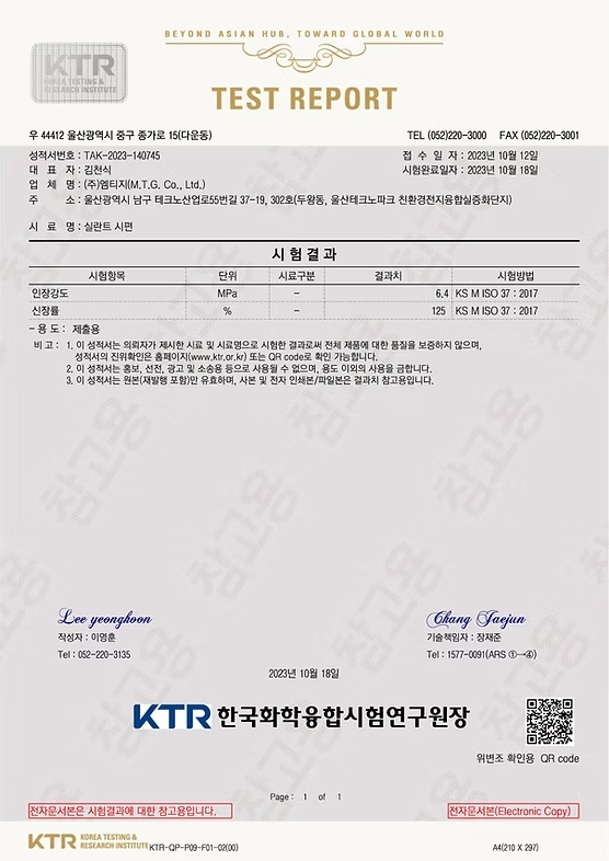 Salt-resistant Test 600h